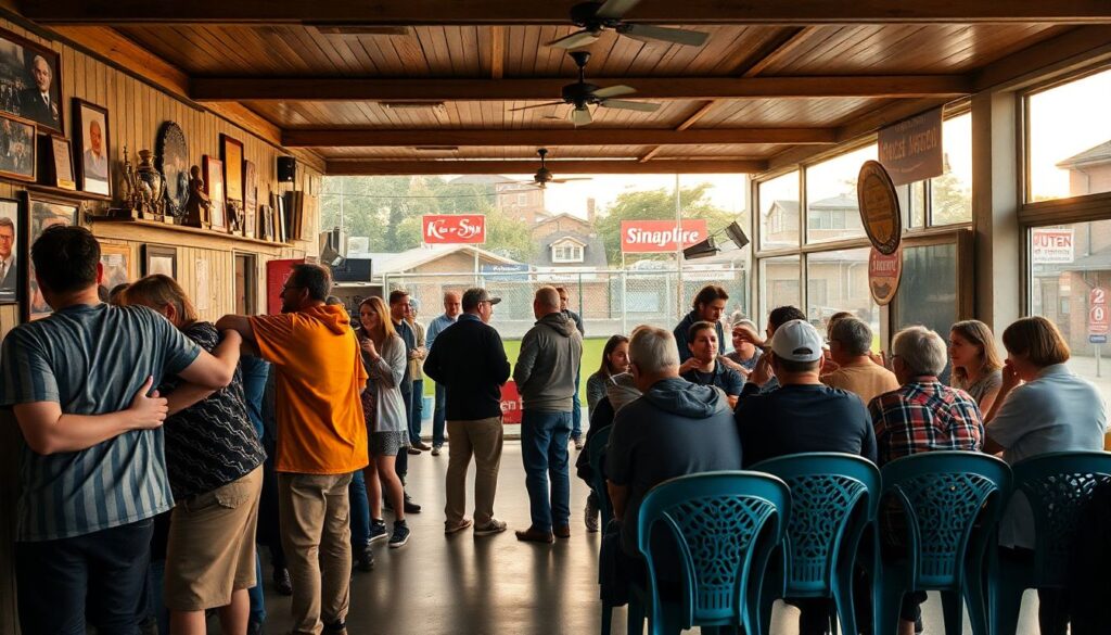 El rol social del club de barrio frente a las franquicias globales - иллюстрация