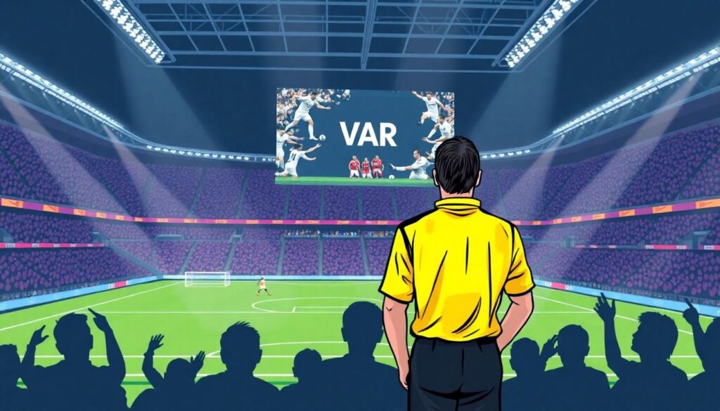 VAR y filosofía: ¿puede existir justicia absoluta en un deporte interpretativo? - иллюстрация
