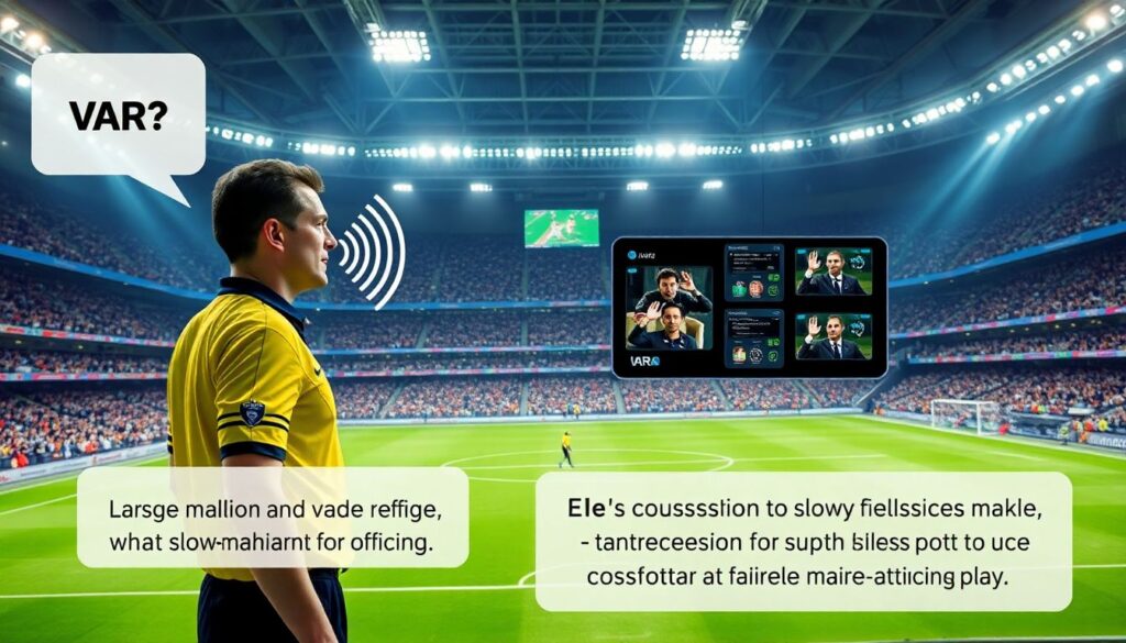 El VAR como problema filosófico: justicia, verdad y percepción en el fútbol moderno - иллюстрация