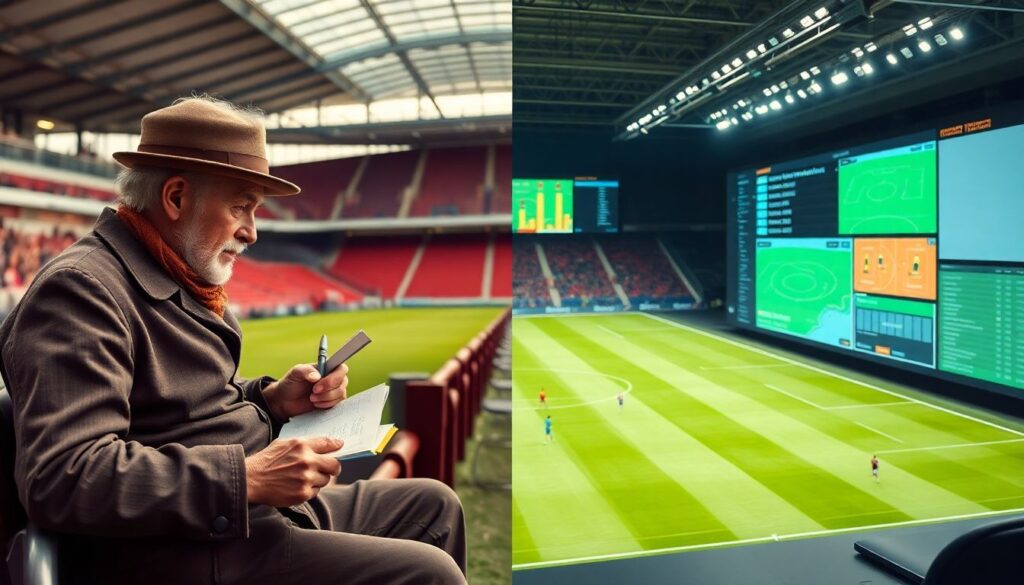 Del potrero al algoritmo: el impacto de los datos y la analítica en el talento futbolístico - иллюстрация