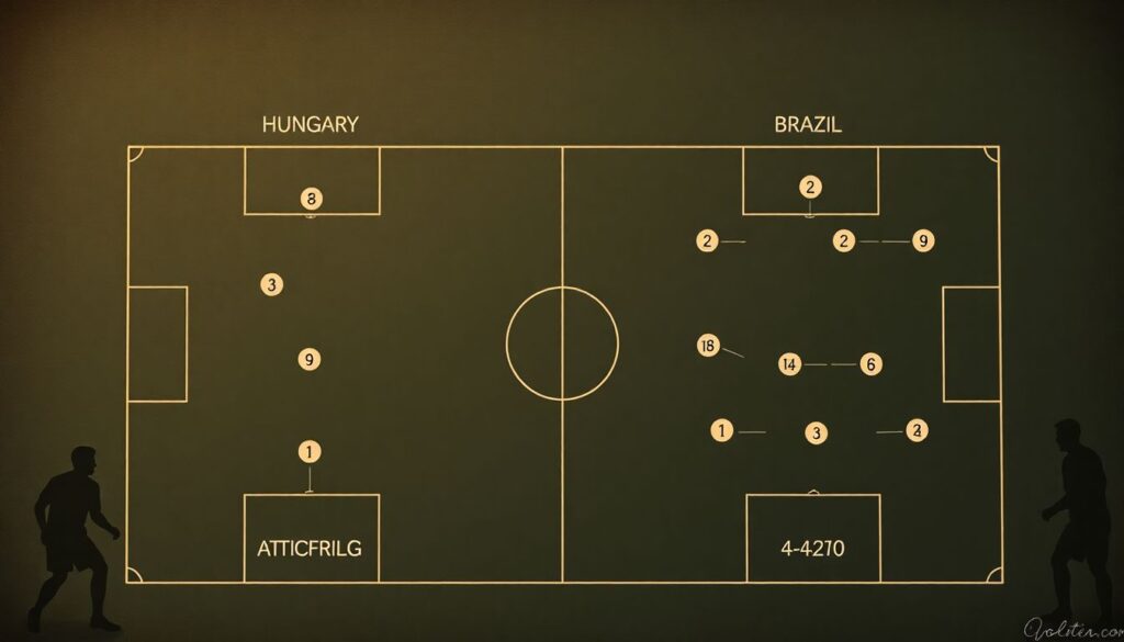 La evolución táctica desde el WM al fútbol de posiciones: historia de una idea - иллюстрация