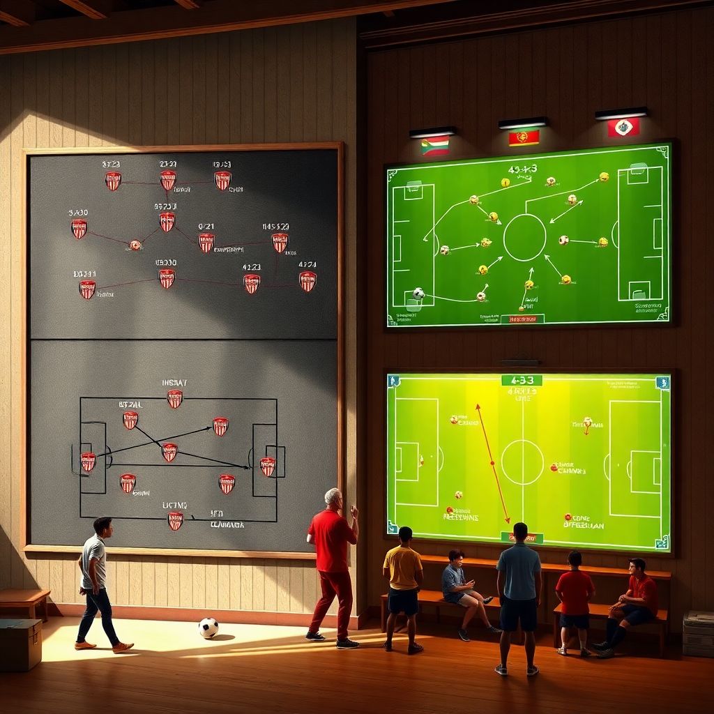 Tactical evolution from Wm to positional play: the history of a football idea