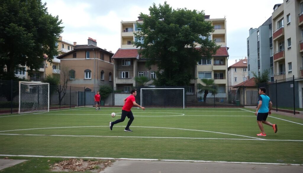 ¿Sigue siendo el club de barrio el corazón del fútbol? Urbanismo, gentrificación y pérdida de espacios de juego - иллюстрация