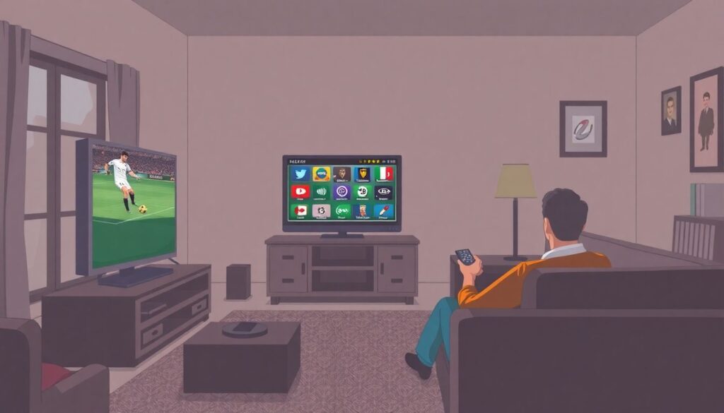 La televisión y las plataformas de streaming: cómo cambiaron la forma de mirar y entender el juego - иллюстрация
