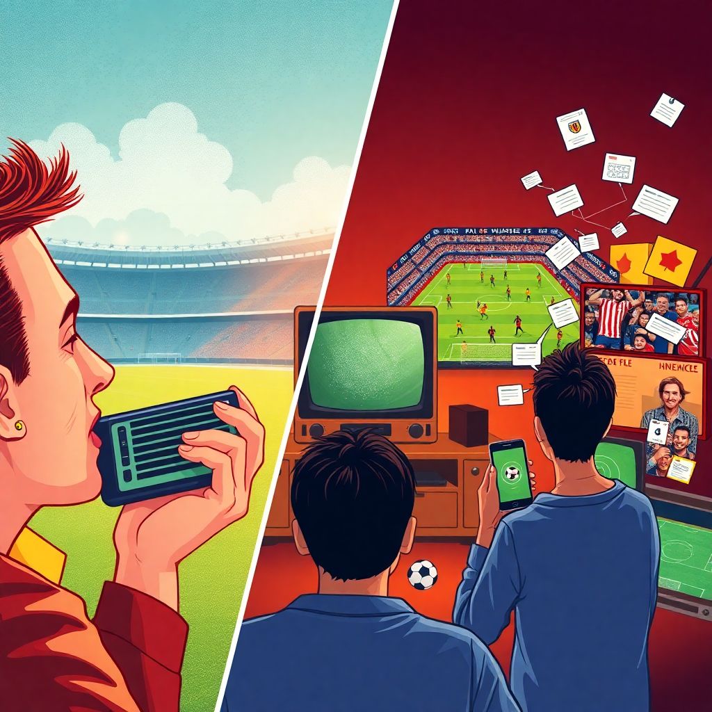 From radio to tiktok: how football narration evolved and shaped culture