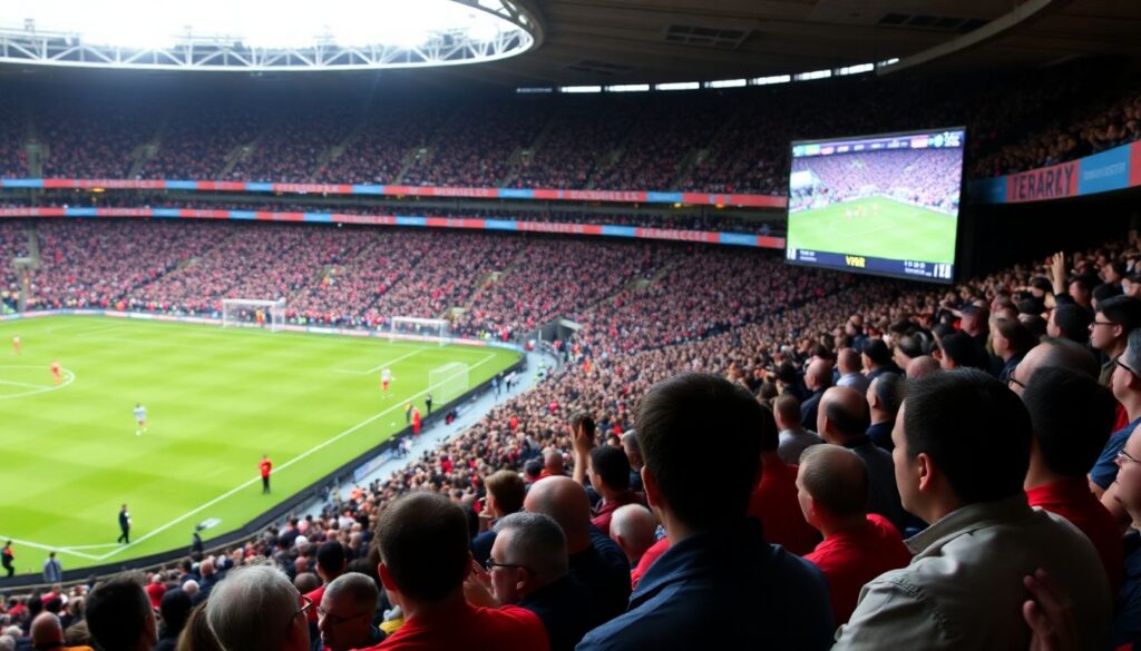 Cómo la televisión y las redes sociales han reescrito la narrativa del partido de fútbol - иллюстрация