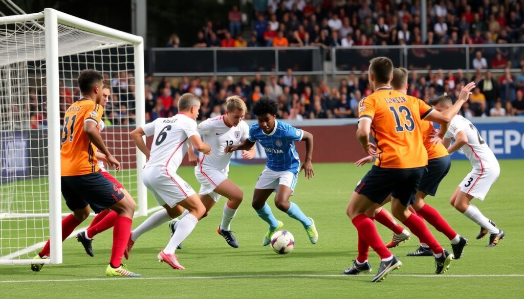 Presión alta, bloque bajo y contraataque: una lectura filosófica del tiempo y del espacio en el fútbol - иллюстрация