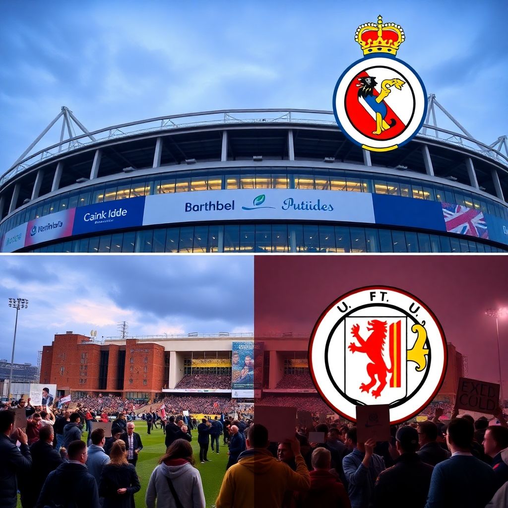 When the club becomes a brand: crest redesigns, naming-rights stadiums and lost history