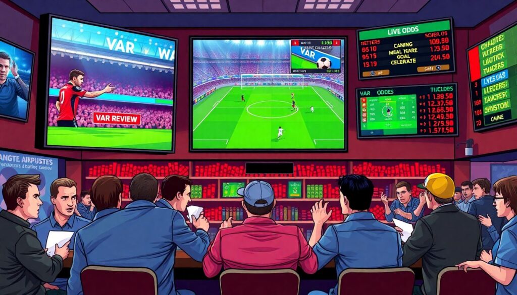 VAR y justicia: ¿puede la tecnología hacer el juego realmente más justo o solo más controlado? - иллюстрация
