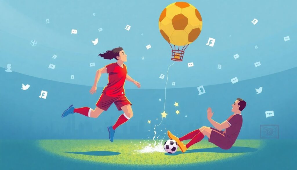 Redes sociales, branding y ego: transformación de los futbolistas en marcas comerciales - иллюстрация