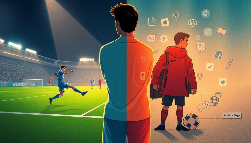 Redes sociales, branding y ego: transformación de los futbolistas en marcas comerciales - иллюстрация