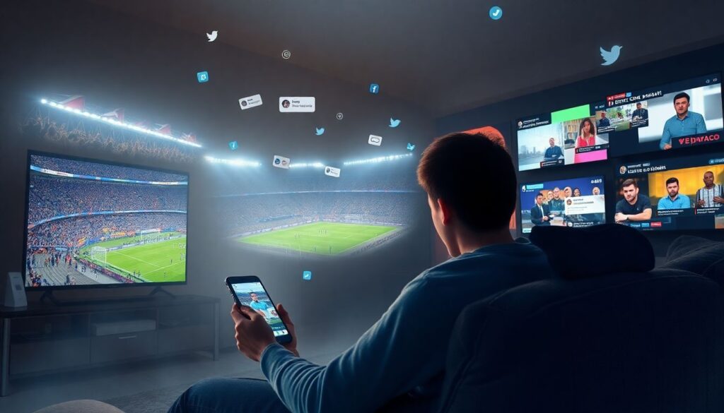 Redes sociales, periodismo deportivo y manipulación del relato futbolero - иллюстрация