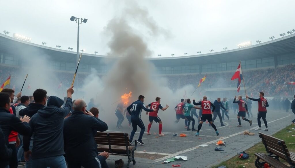 Psicología de la hinchada: catarsis colectiva, violencia y pertenencia - иллюстрация