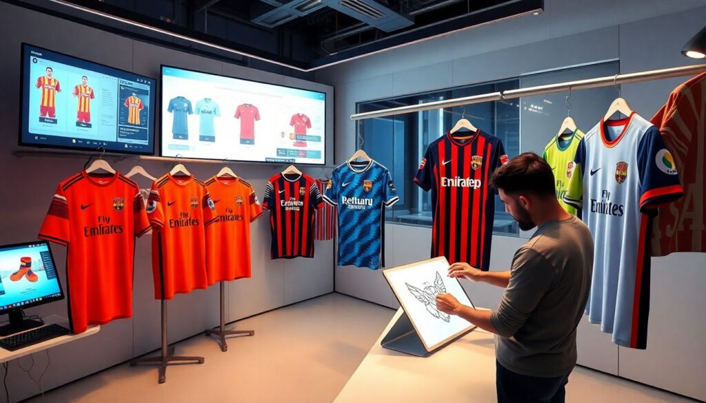 Publicidad, marcas y camisetas: identidad del club vs. identidad corporativa - иллюстрация