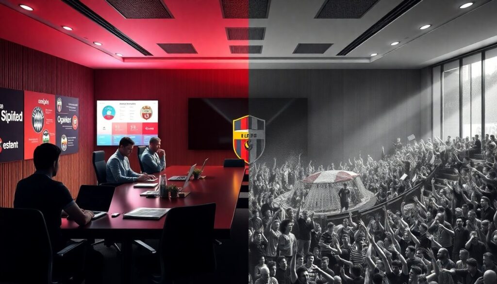 Del potrero al marketing digital: pérdida de identidad en el fútbol globalizado - иллюстрация