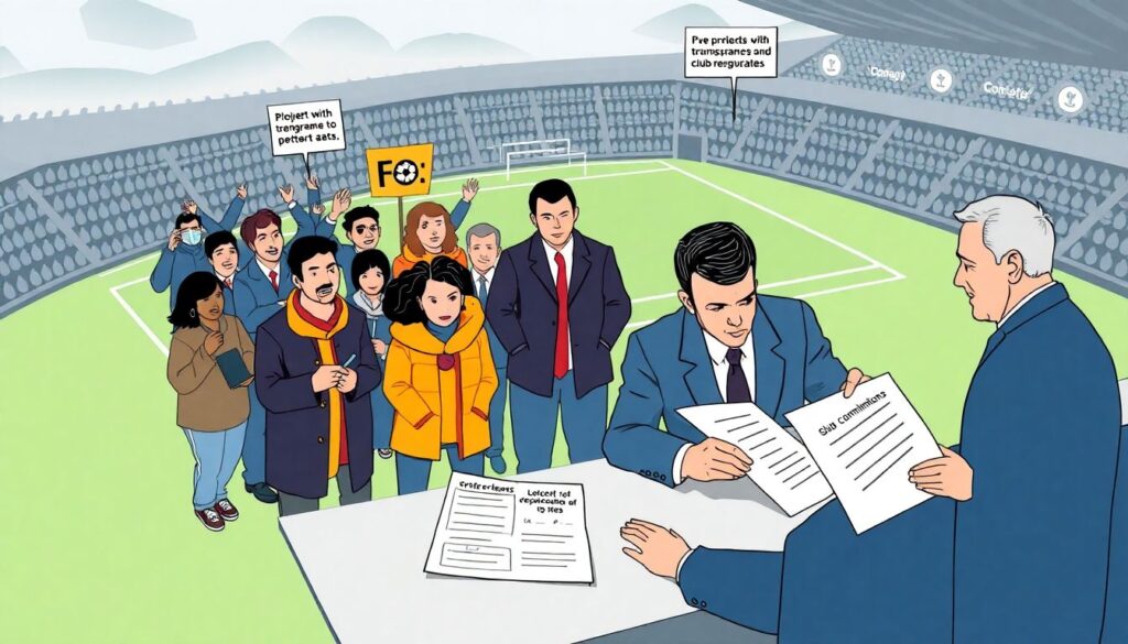 La mercantilización del fútbol: ¿ha perdido el juego su esencia popular? - иллюстрация