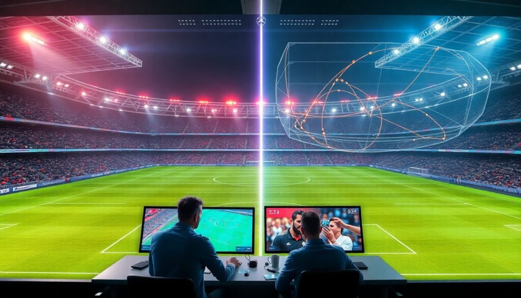 La influencia de la televisión en la transformación táctica del fútbol - иллюстрация