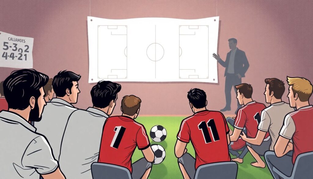 Historia del catenaccio: del arte de defender al símbolo de una mentalidad cultural - иллюстрация