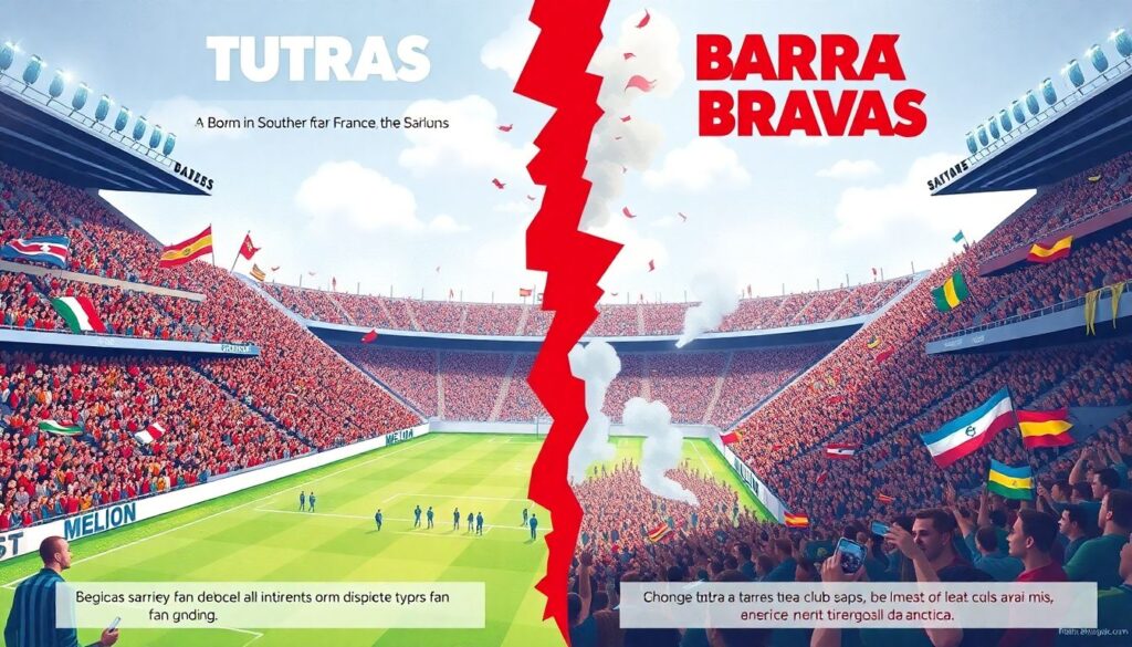 Ultras y barras bravas: sociología de la violencia, la pertenencia y la identidad futbolera - иллюстрация