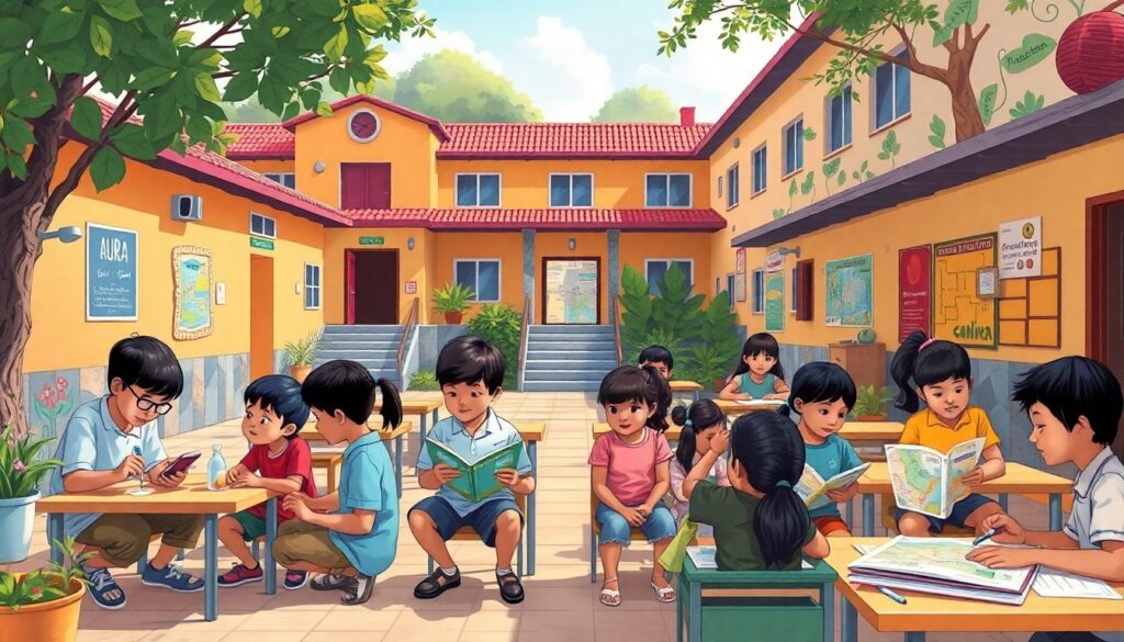 Niños, academias y negocio global: ¿educar personas o fabricar futuros activos de mercado? - иллюстрация