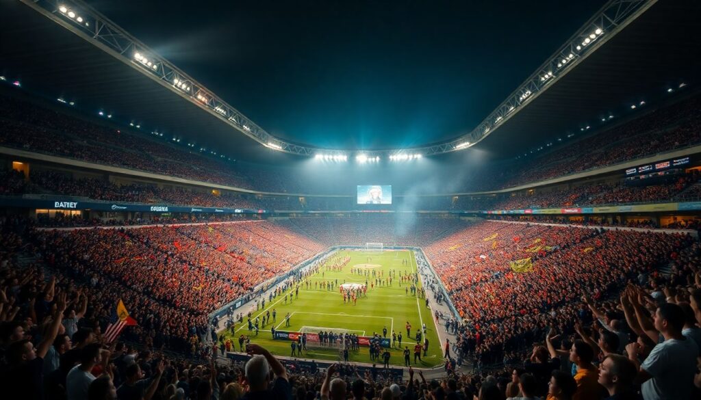 El estadio como espacio filosófico: tiempo suspendido, catarsis colectiva y experiencia estética - иллюстрация