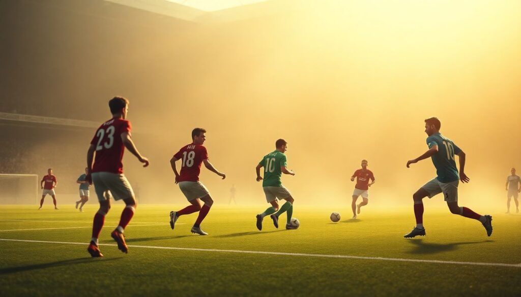 La estética del pase: una lectura filosófica de la belleza en el juego colectivo - иллюстрация