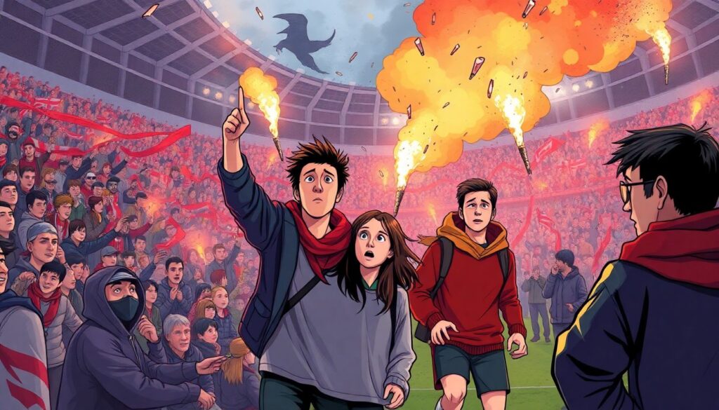 Derbis y clásicos: rituales, símbolos y memoria colectiva en los grandes partidos - иллюстрация