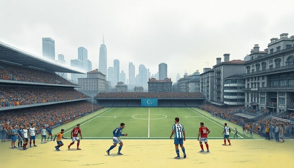 El fútbol como espejo de la sociedad: ¿qué dice nuestro juego sobre nosotros? - иллюстрация