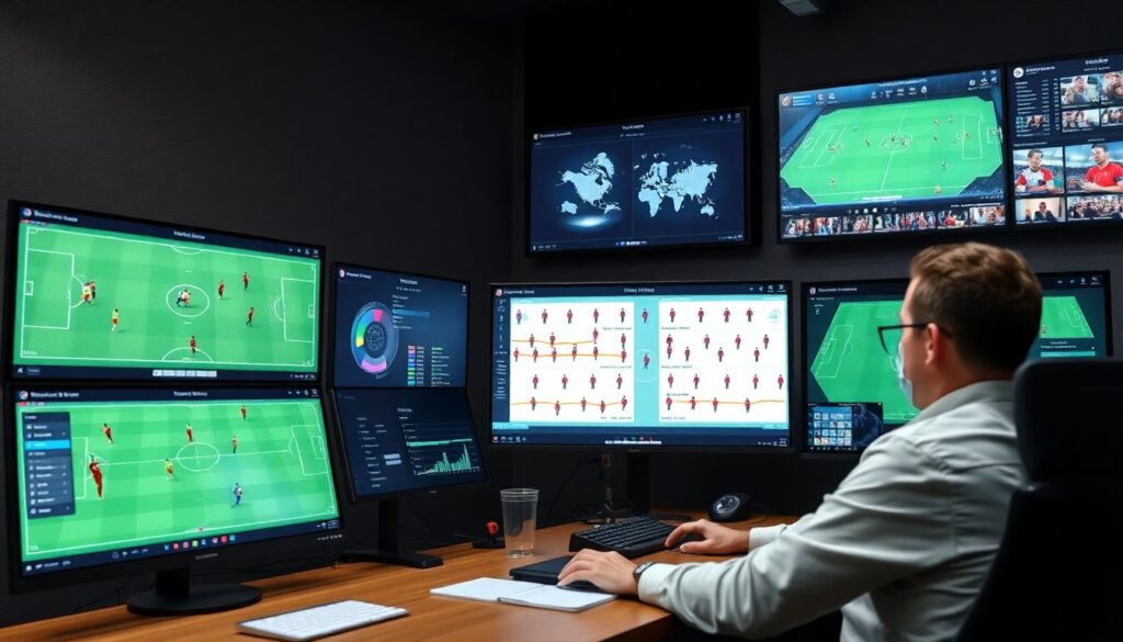 Del potrero al algoritmo: la pérdida de la espontaneidad en la era del big data futbolístico - иллюстрация