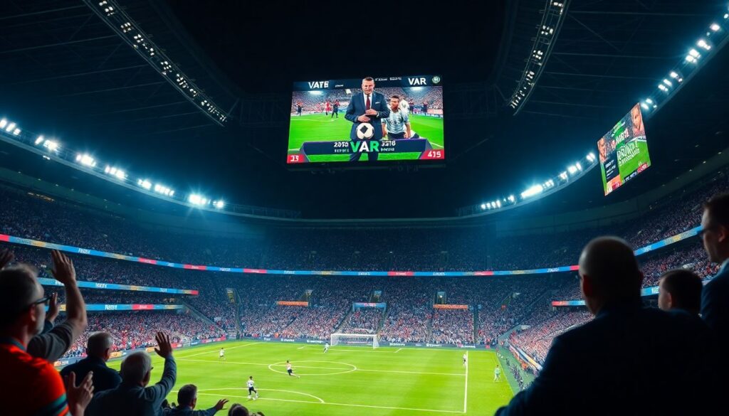 El VAR y la crisis de la autoridad: justicia, verdad y tecnología en el fútbol moderno - иллюстрация