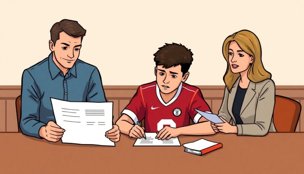 La mercantilización del talento infantil: academias, fichajes precoces y ética deportiva - иллюстрация