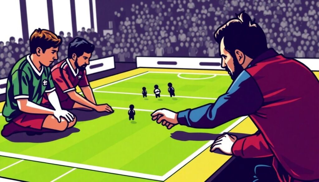 Catenaccio, tiki-taka y gegenpressing: filosofías de vida disfrazadas de tácticas - иллюстрация