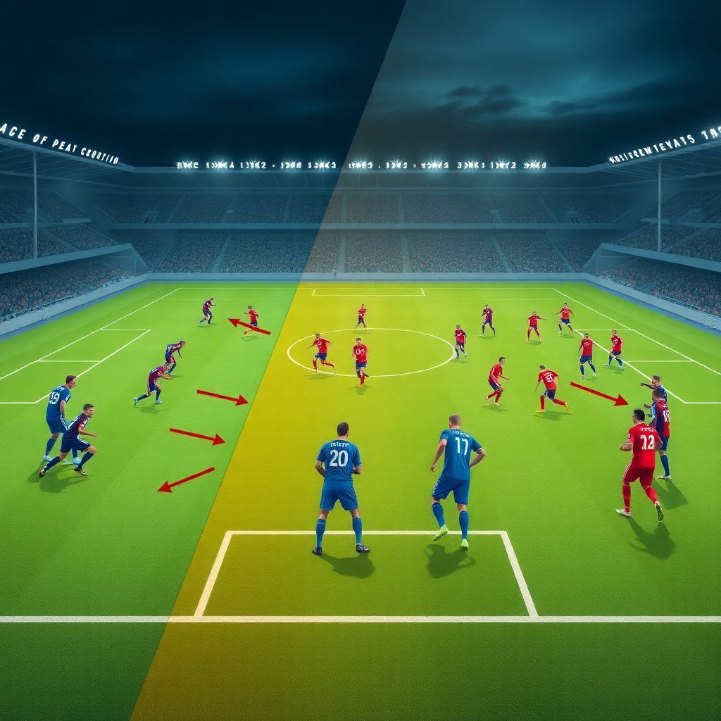 Catenaccio, tiki-taka and gegenpressing as life philosophies in modern football