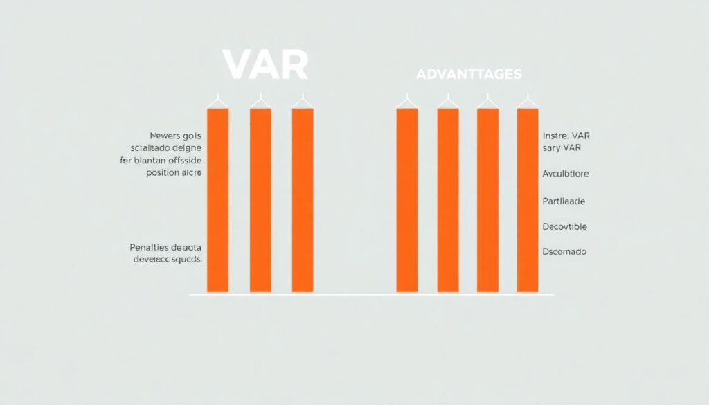 VAR y la ilusión de la justicia total: debate ético sobre la tecnología en el fútbol - иллюстрация
