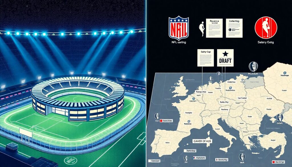 La superliga y la lucha por el alma del fútbol europeo - иллюстрация