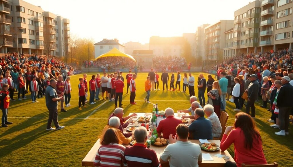 El fútbol como religión laica: ritos, ídolos y mitologías modernas - иллюстрация