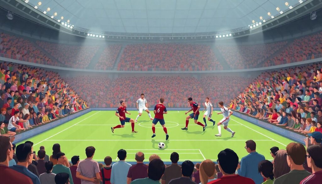 El fútbol como espejo de la sociedad: ¿qué dice nuestro estilo de juego sobre nuestros valores? - иллюстрация