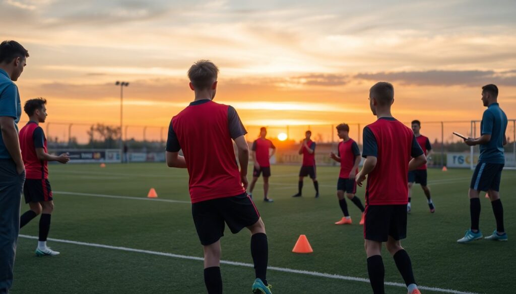 Del potrero a la academia: impacto filosófico y táctico de la formación moderna en el fútbol - иллюстрация