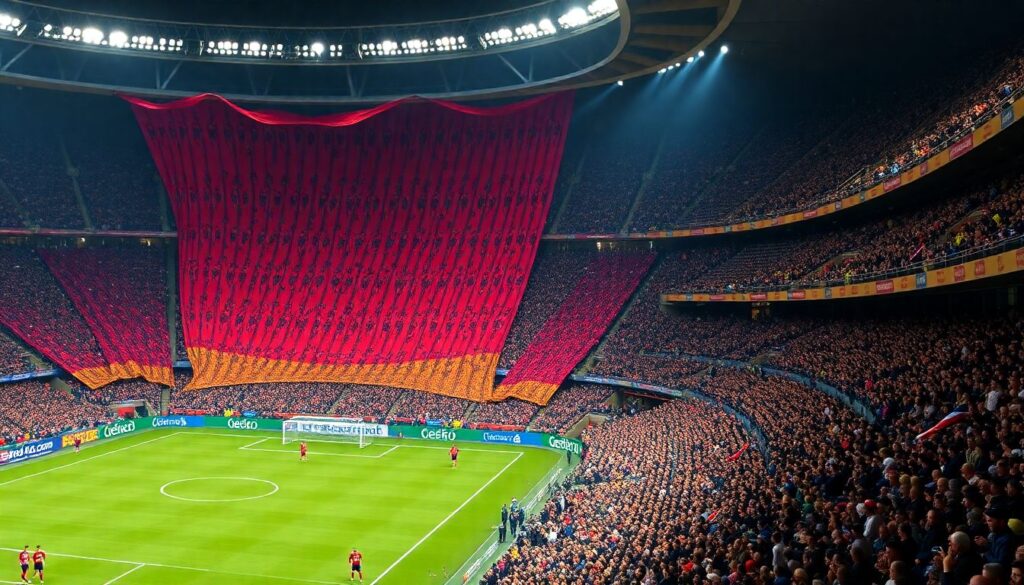 Ultras, barras y tifos: expresión política y cultural en las gradas del fútbol moderno - иллюстрация