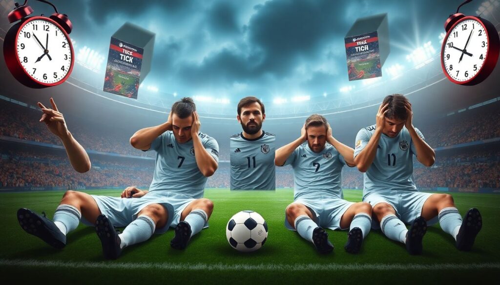 Cómo el calendario sobrecargado transforma el cuerpo del futbolista en recurso explotado - иллюстрация