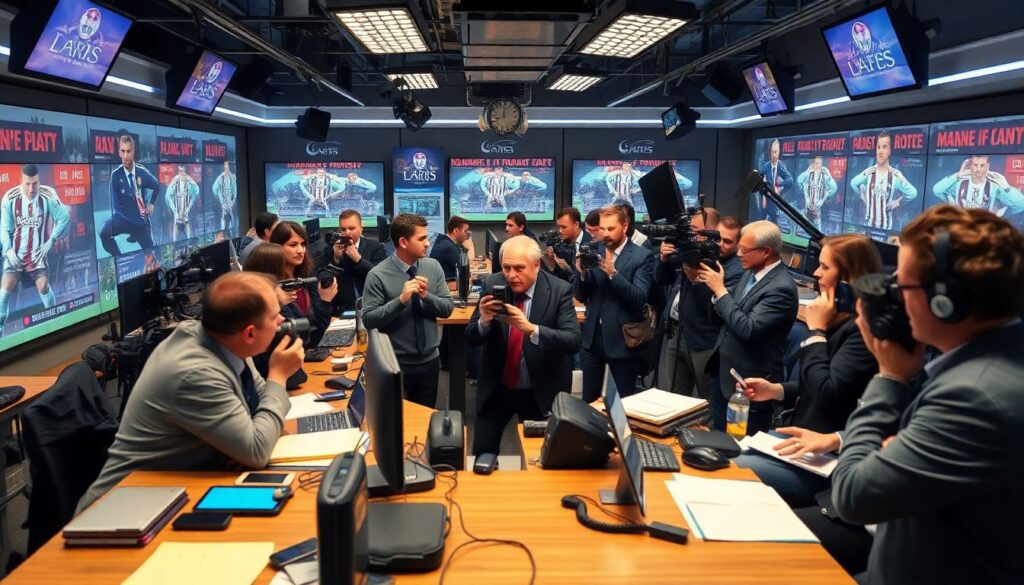 Relatos de la prensa deportiva: ¿información o fabricación de héroes y villanos? - иллюстрация