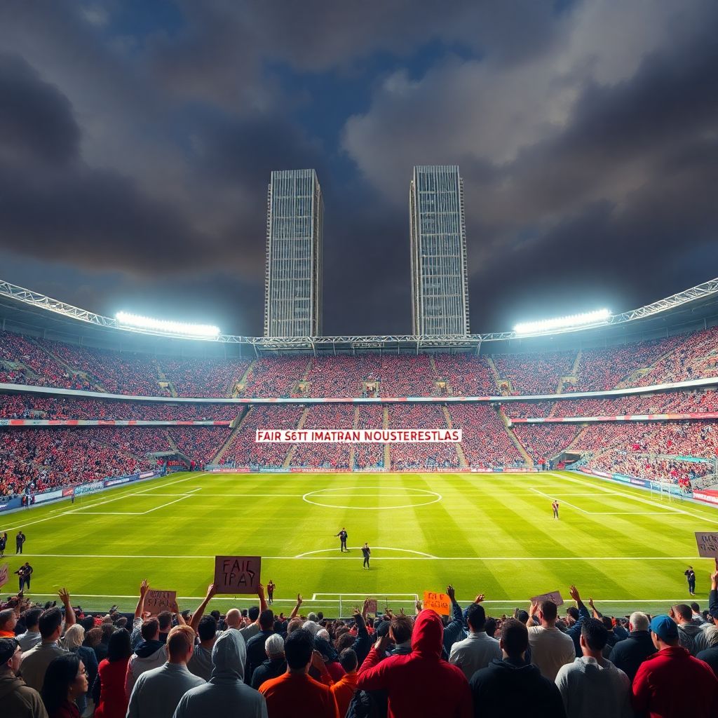 Can football stay popular in a market dominated by financial giants today?