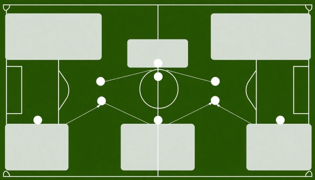 Tácticas como ideologías: comparación entre el catenaccio, el tiki-taka y el gegenpressing - иллюстрация
