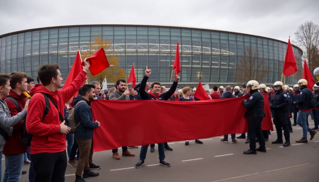 Los ultras y barras bravas: violencia, pertenencia y búsqueda de sentido en las gradas - иллюстрация