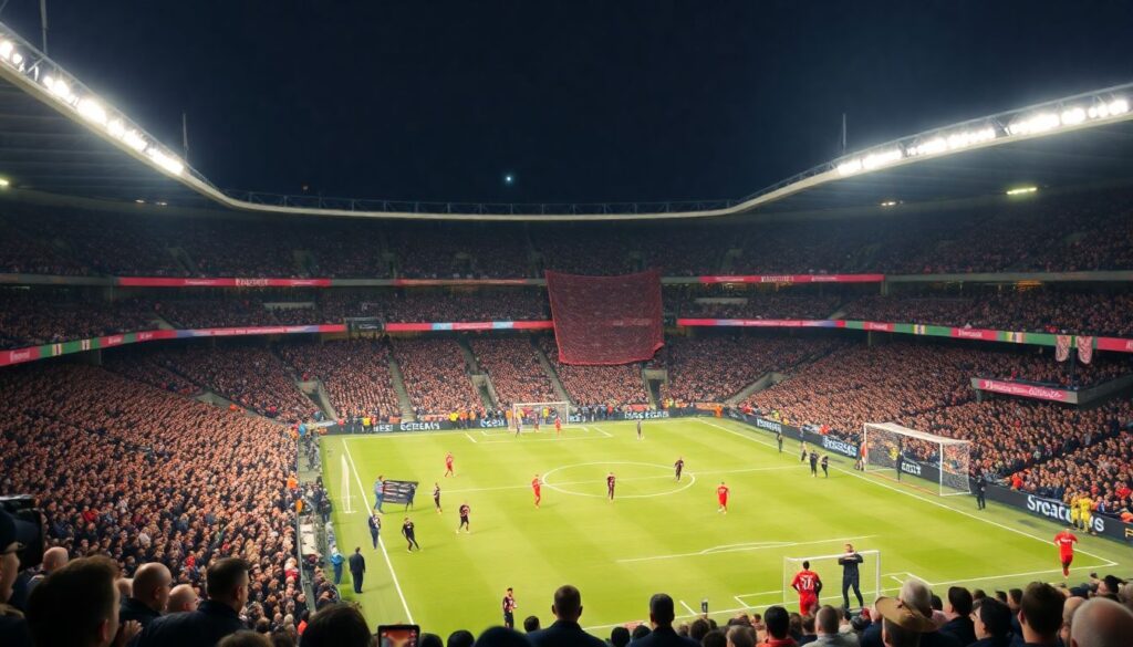 El estadio como templo laico: rituales, cánticos y construcción de identidad colectiva - иллюстрация