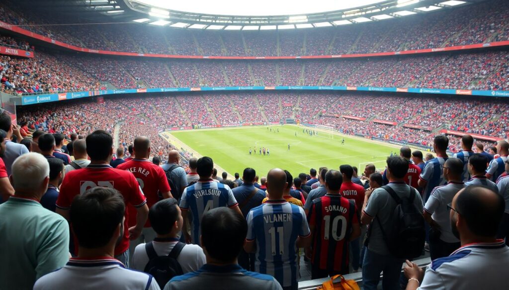 Fútbol y globalización: camisetas en todo el mundo, pero pérdida de identidad local - иллюстрация