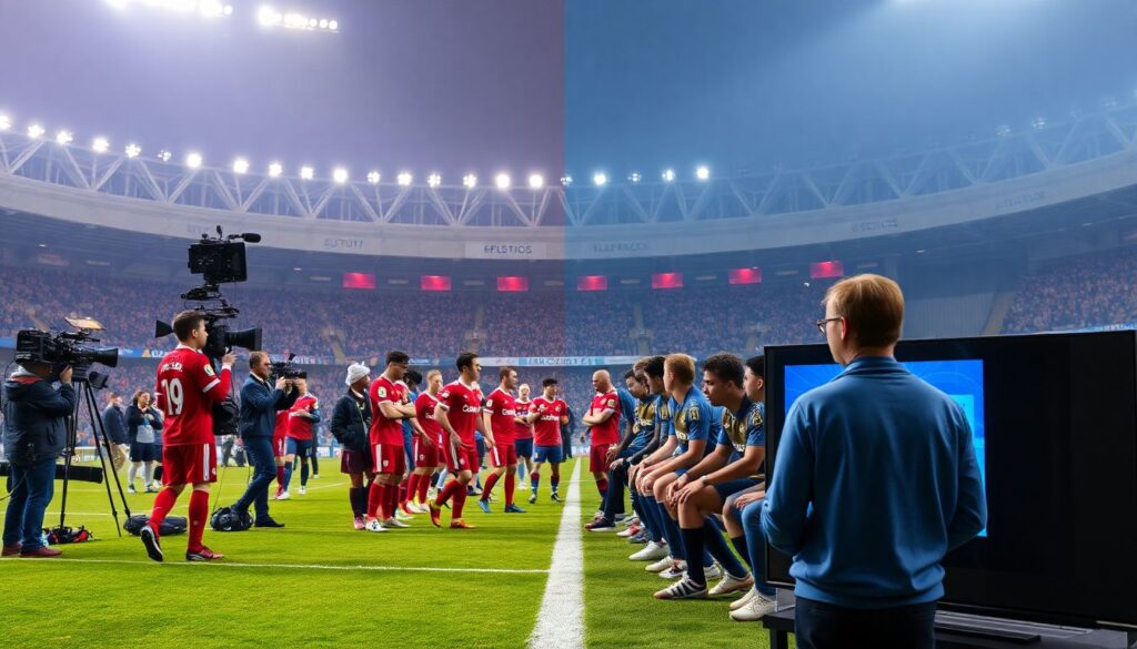 Cómo las series, documentales y reality shows están moldeando la percepción del fútbol - иллюстрация