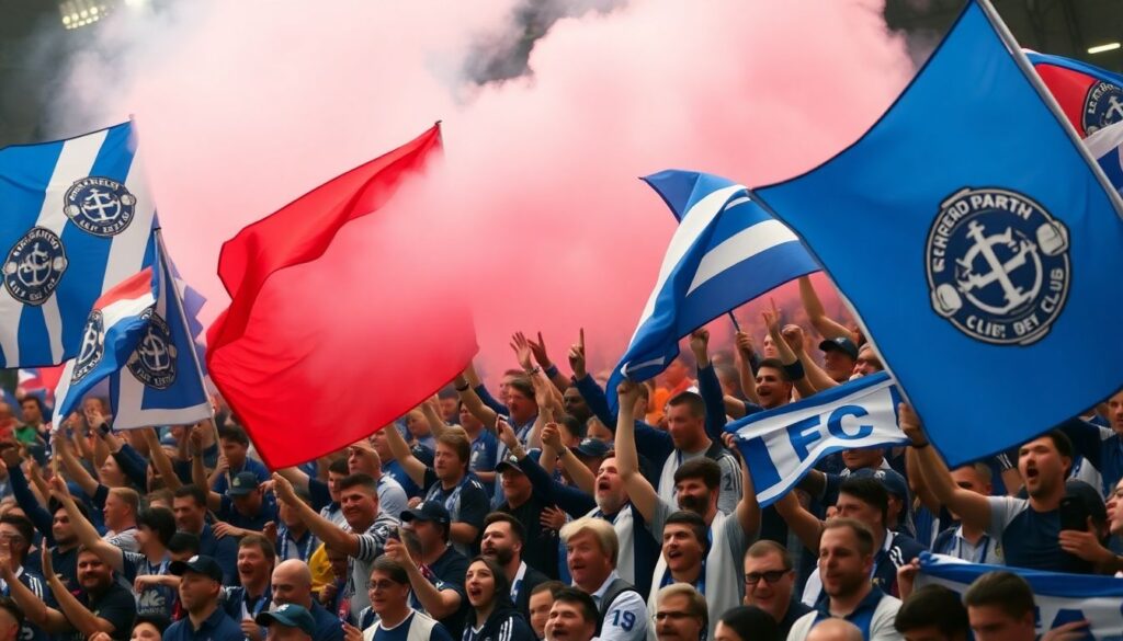 Los ultras y las barras: identidad, violencia y pertenencia en las gradas - иллюстрация