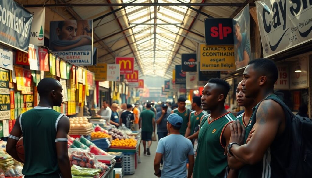 La mercantilización del jugador: de ídolo del barrio a activo financiero - иллюстрация