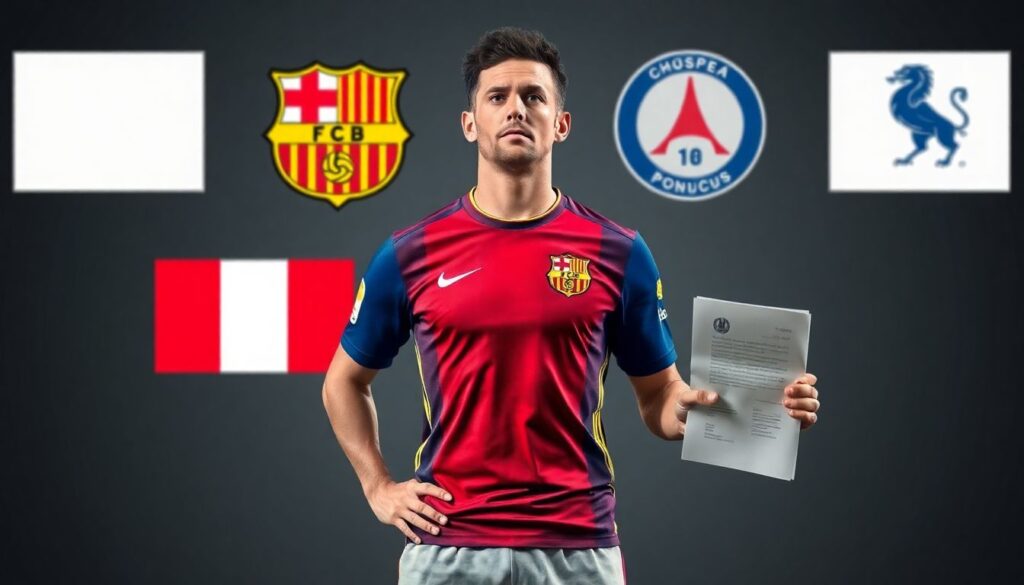 Ídolos o productos: la transformación del futbolista en marca personal y sus implicaciones éticas - иллюстрация